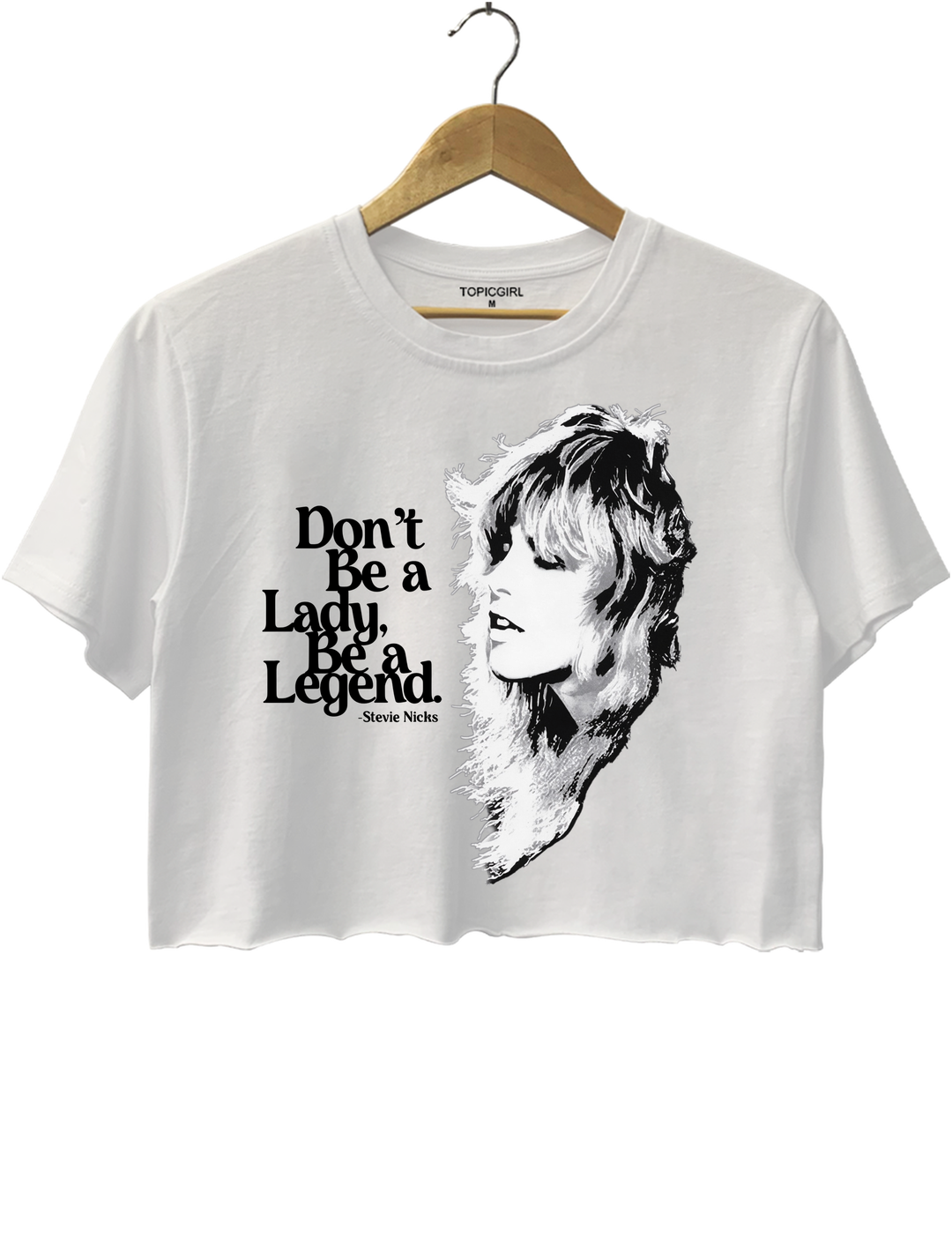 Stevie Nicks Legend Crop Top