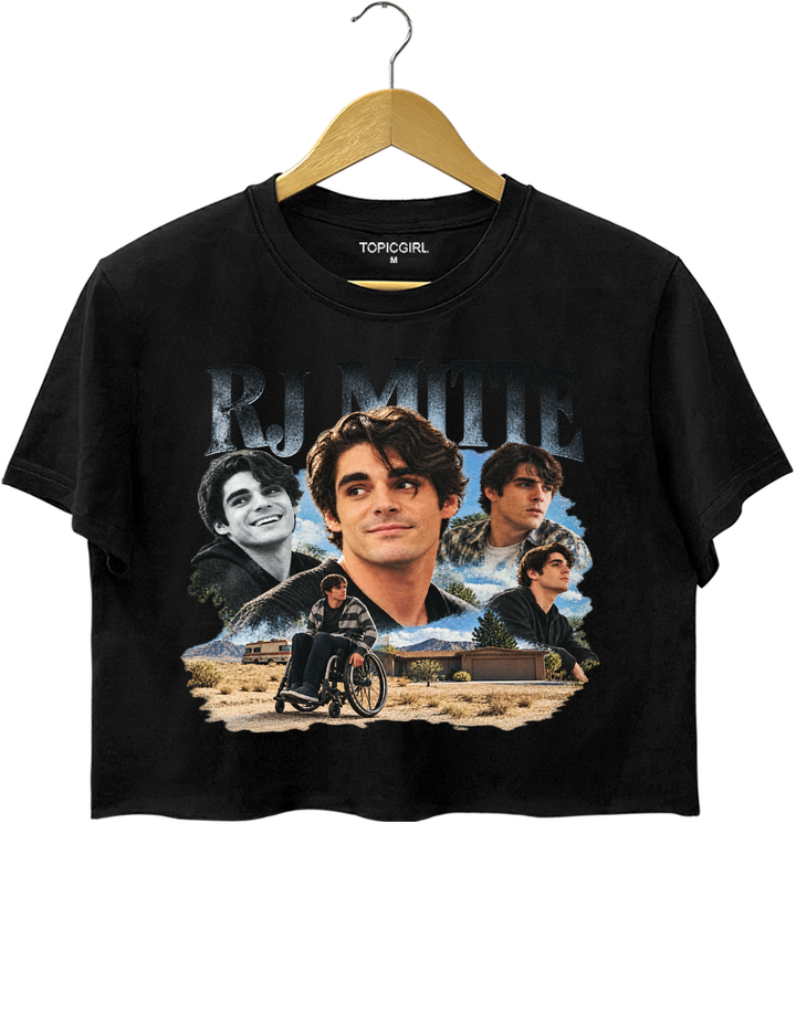 RJ Mitte Memorial Crop Top