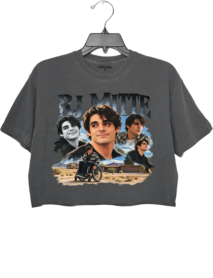 RJ Mitte Memorial Crop Top