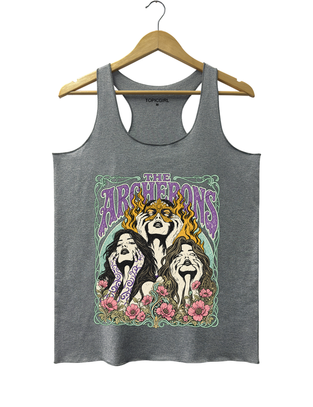 ACOTAR Archeron Sisters Tank Top - Gray