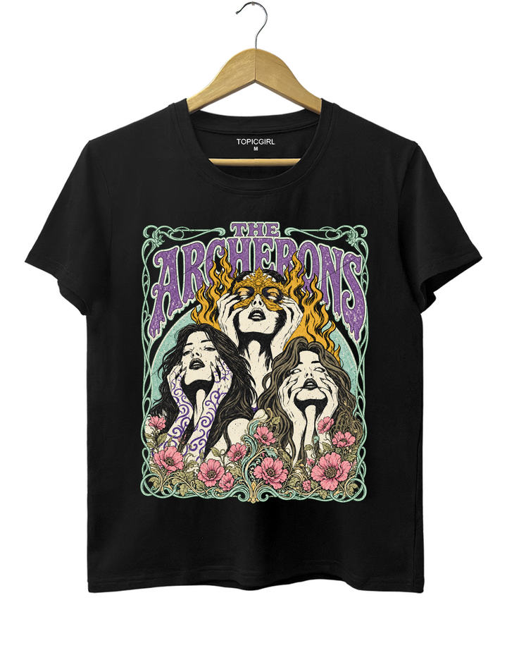 ACOTAR Archeron Sisters Tee - Black