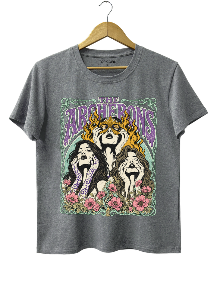 ACOTAR Archeron Sisters Tee - Gray