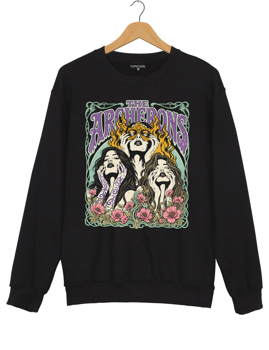 ACOTAR Archeron Sisters Sweatshirt - Black