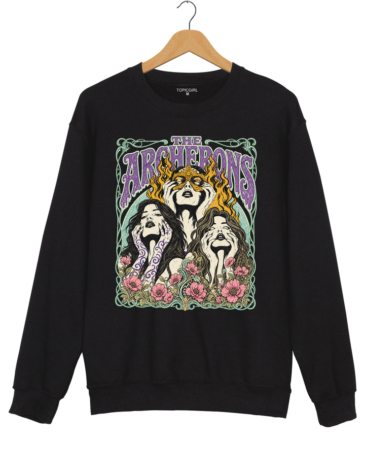 ACOTAR Archeron Sisters Sweatshirt - Black