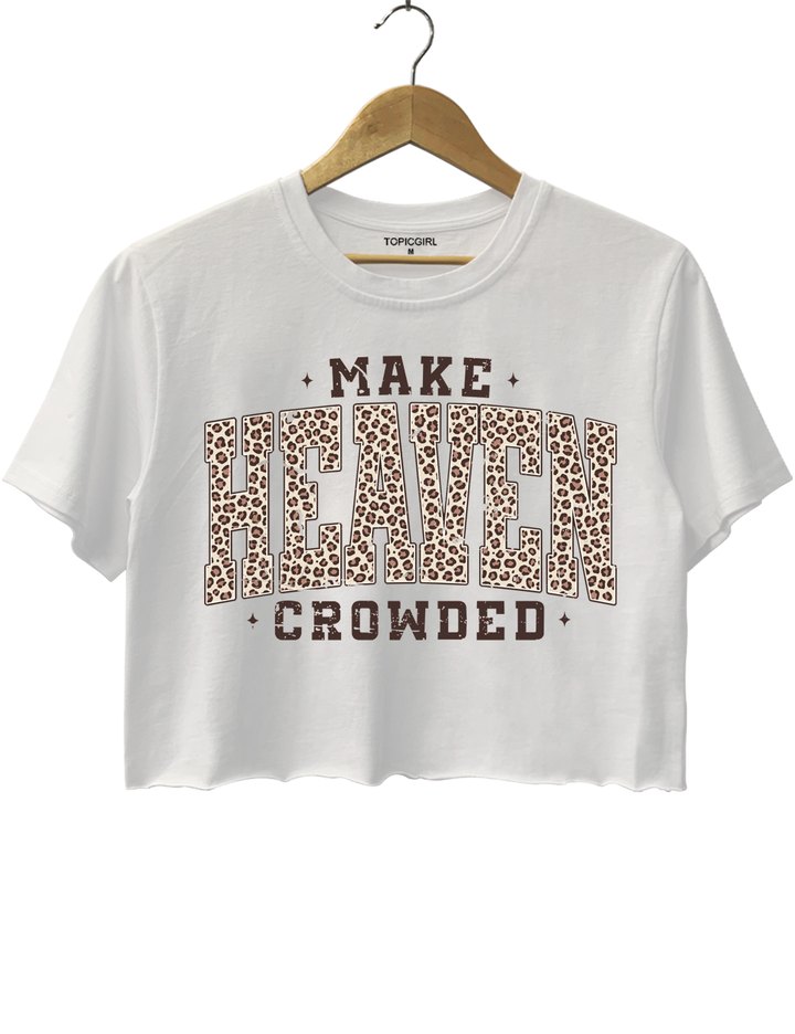 Make Heaven Crowded Crop Top