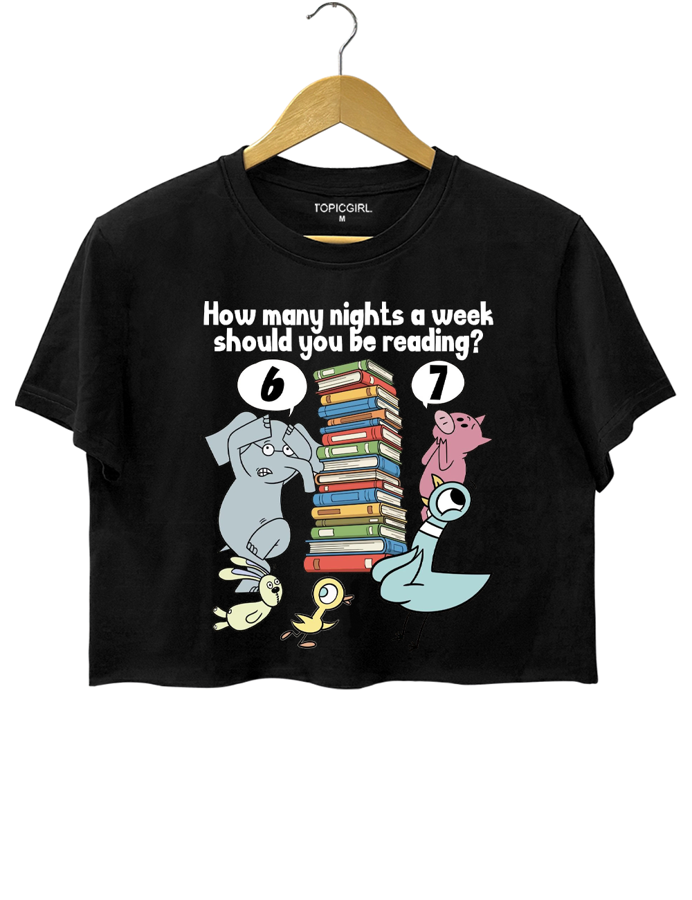 How Many Nights A Week Should You Be Reading? Crop Top