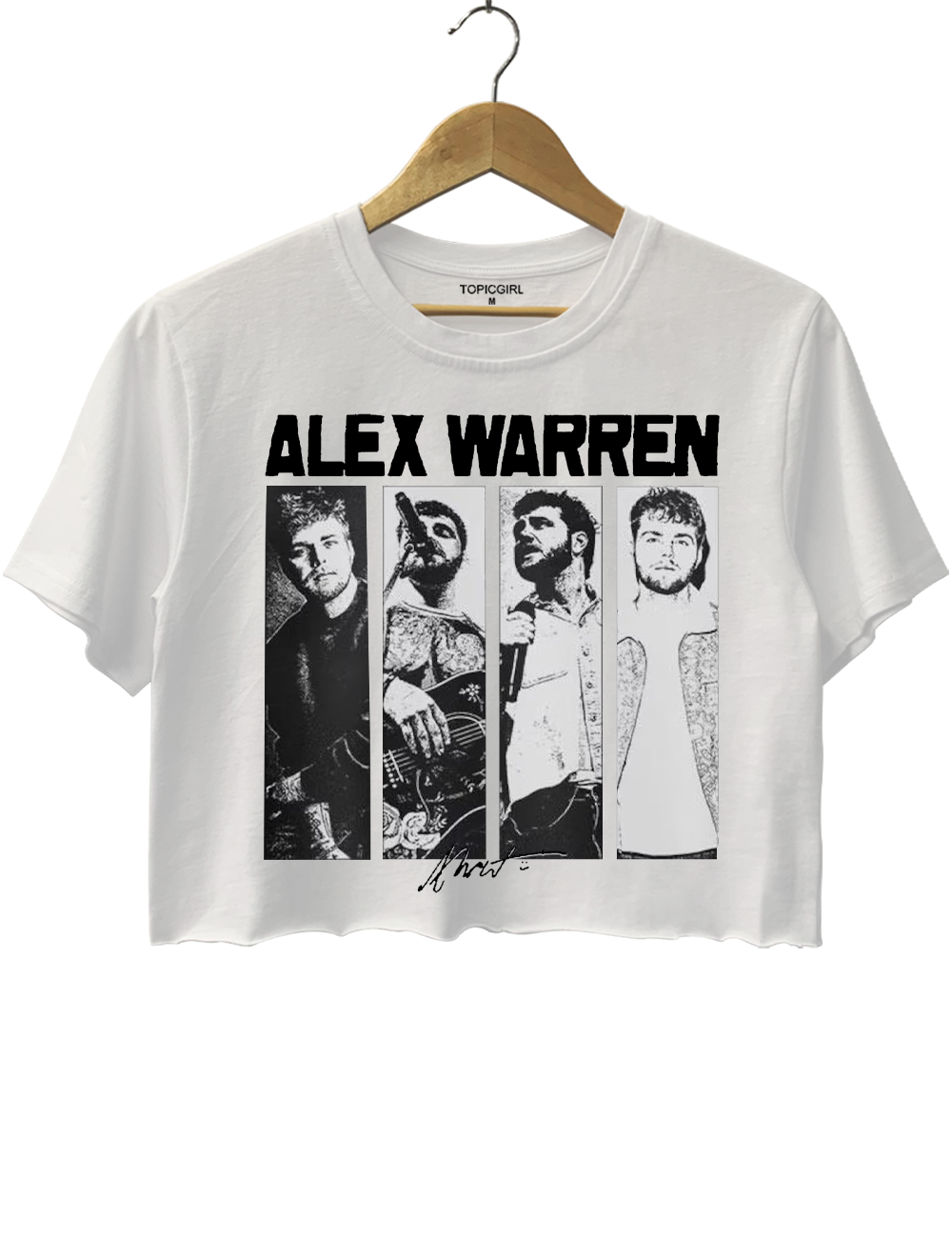 Alex Warren Tour 2025 Crop Top