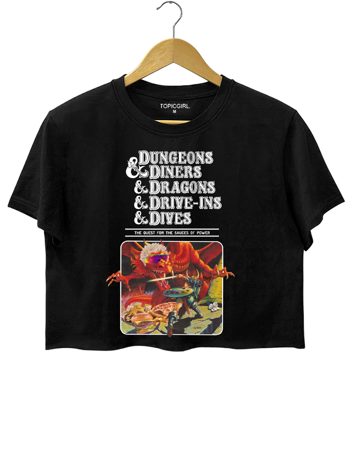Dungeons Diners Crop Top