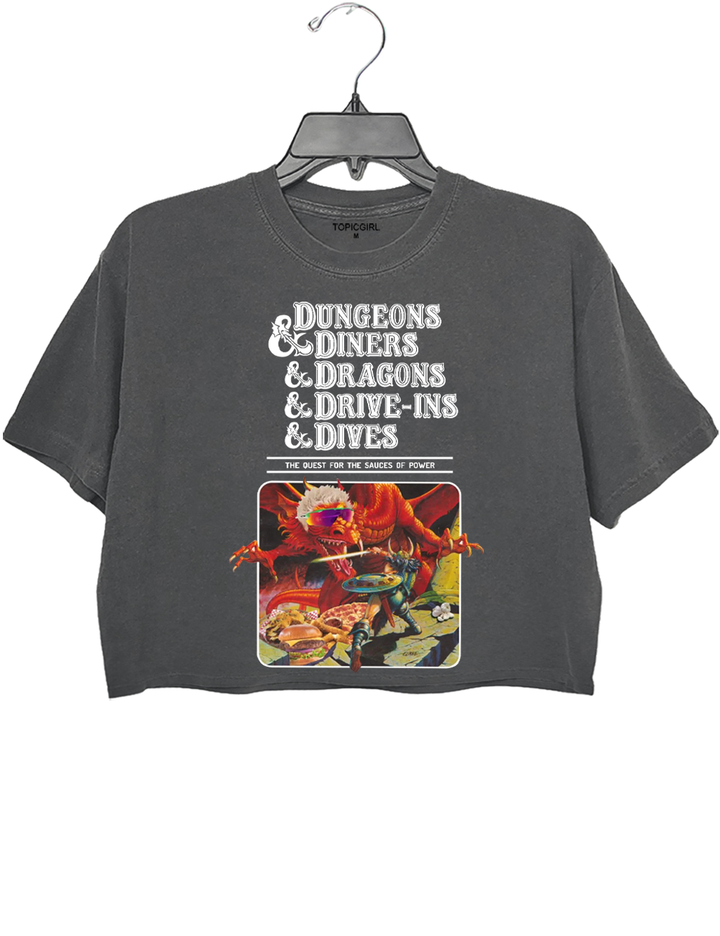Dungeons Diners Crop Top