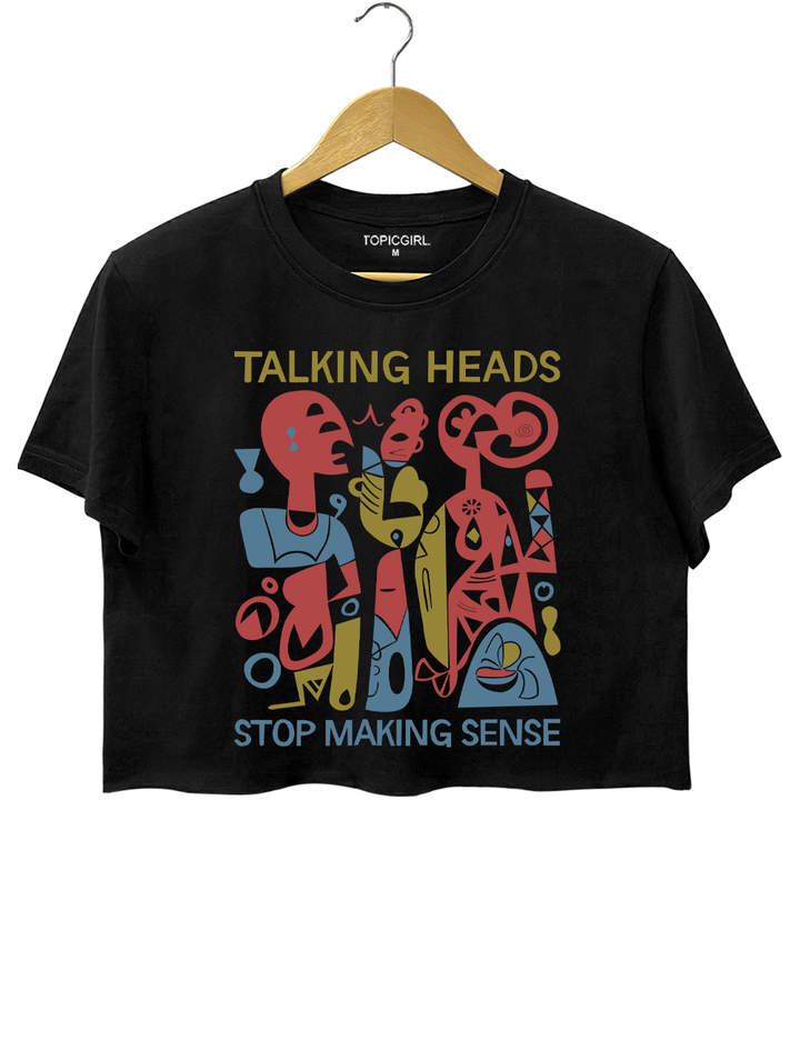 Talking Heads Stop Making Sense Crop Top