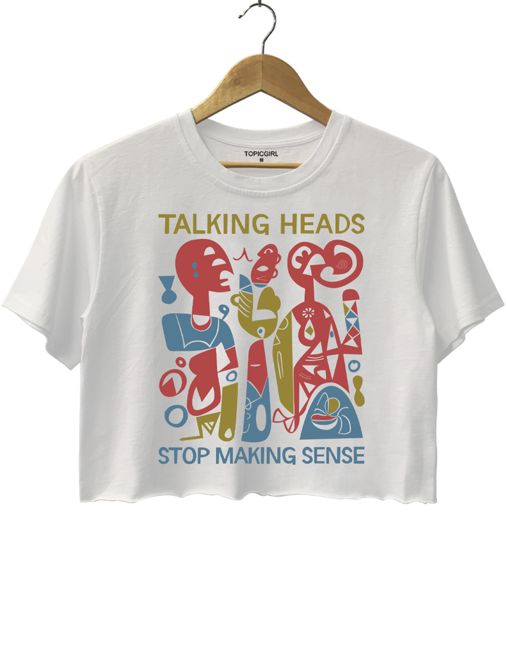 Talking Heads Stop Making Sense Crop Top