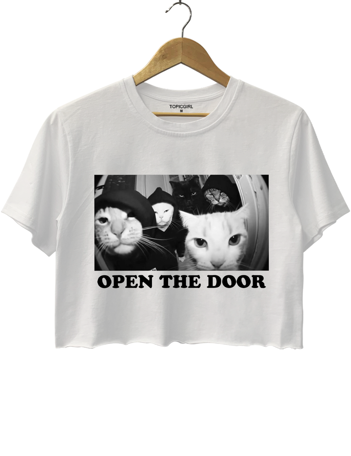 Open The Door Crop Top