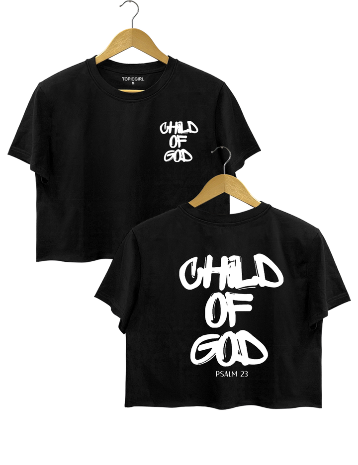 Child Of God Crop Top