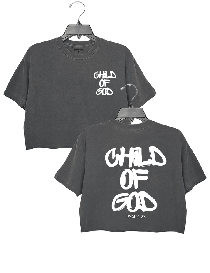 Child Of God Crop Top