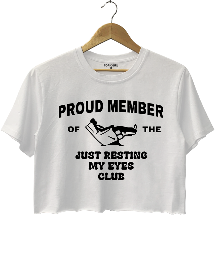 Proud Member Crop Top