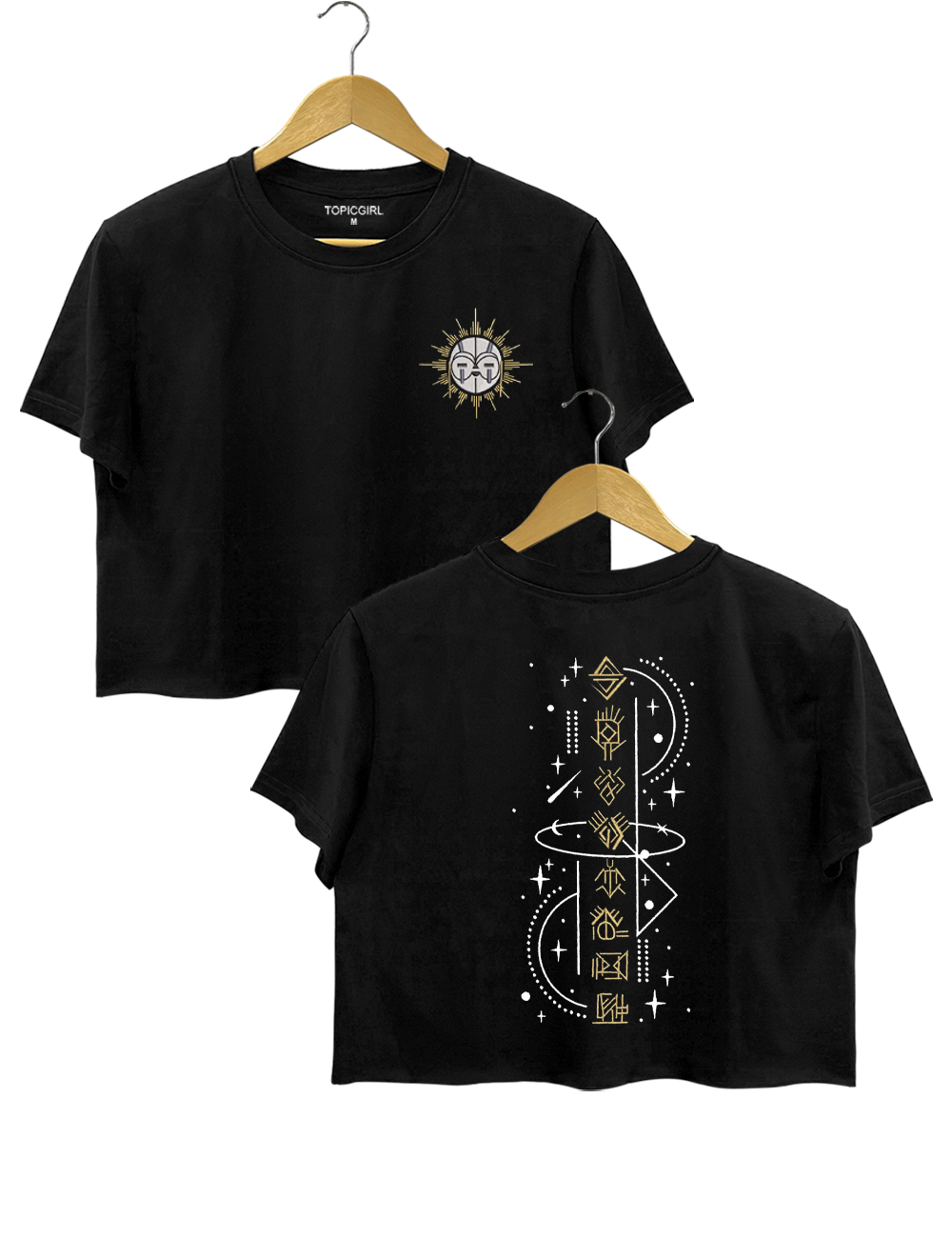 Embroidery Esquie Clair Obscur Expedition 33 Crop Top