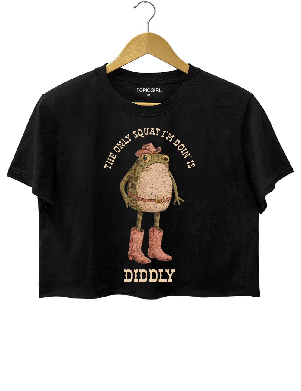 The Only Squat Crop Top