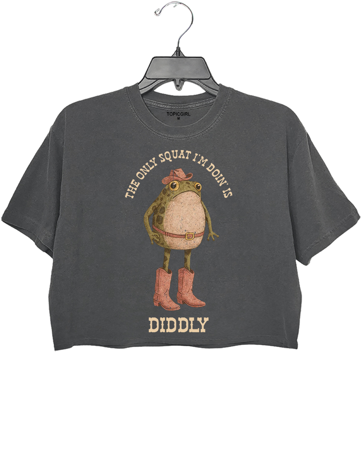 The Only Squat Crop Top