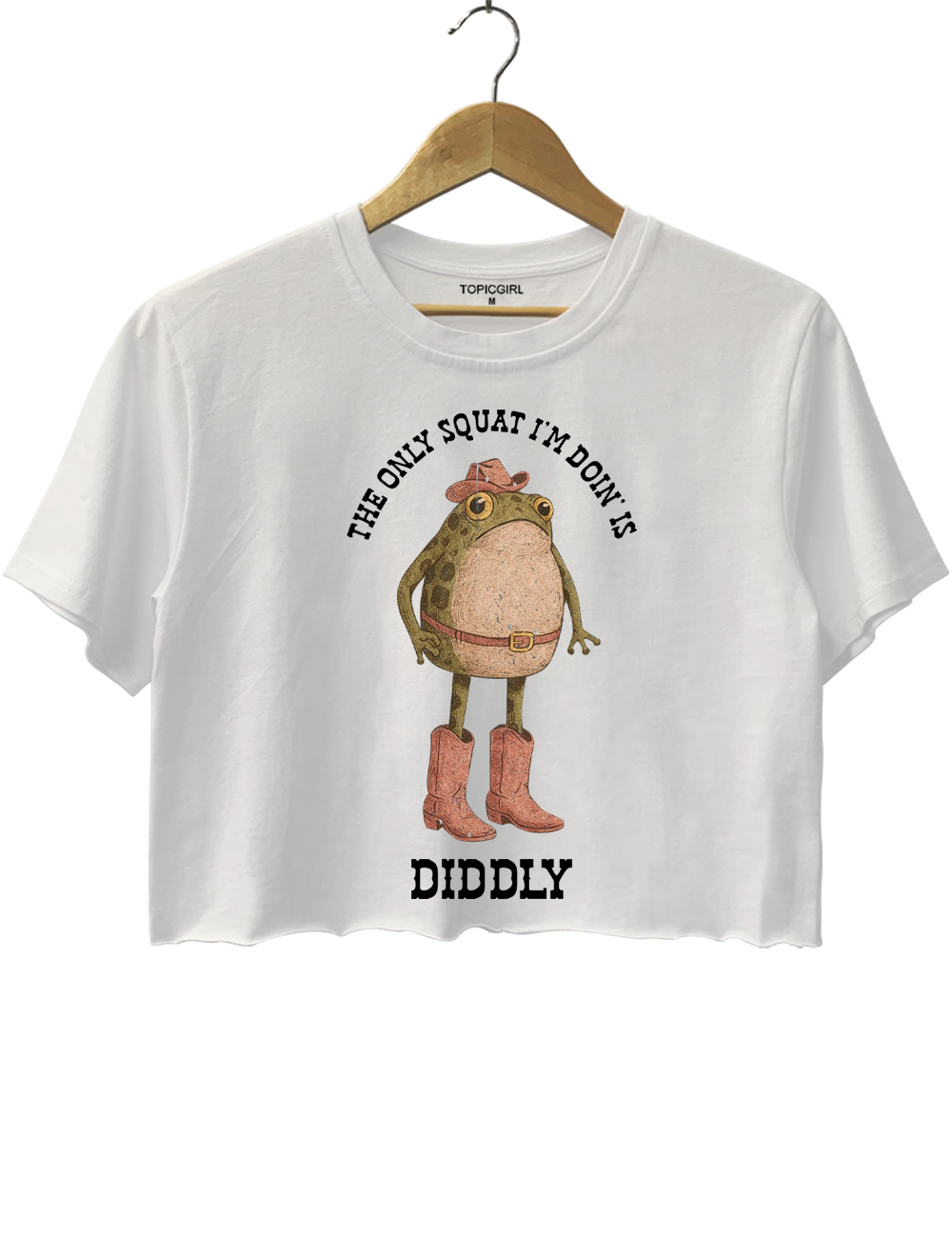 The Only Squat Crop Top