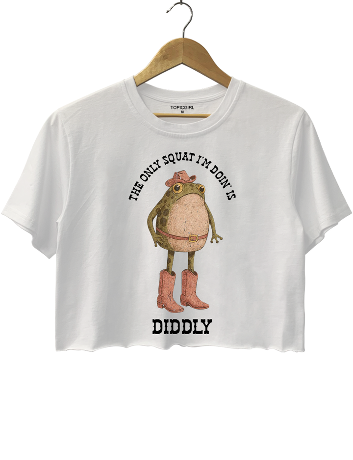 The Only Squat Crop Top