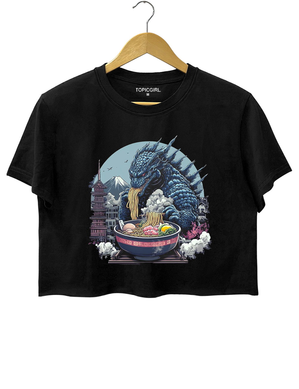 Ramen Monster Crop Top