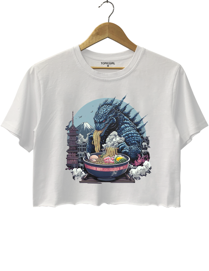 Ramen Monster Crop Top
