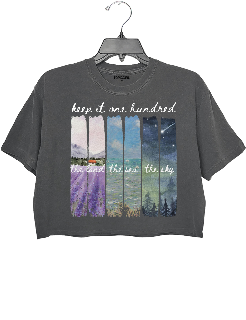Keep It One Hundred Crop Top