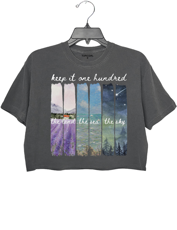 Keep It One Hundred Crop Top