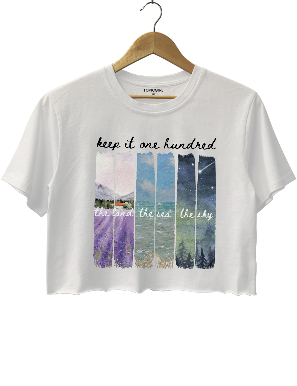 Keep It One Hundred Crop Top