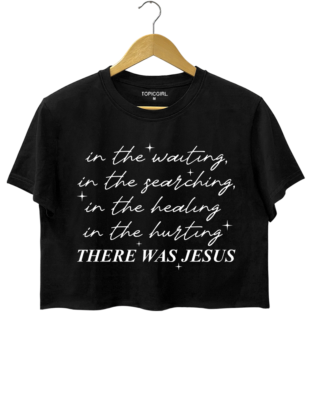 There Was Jesus Crop Top