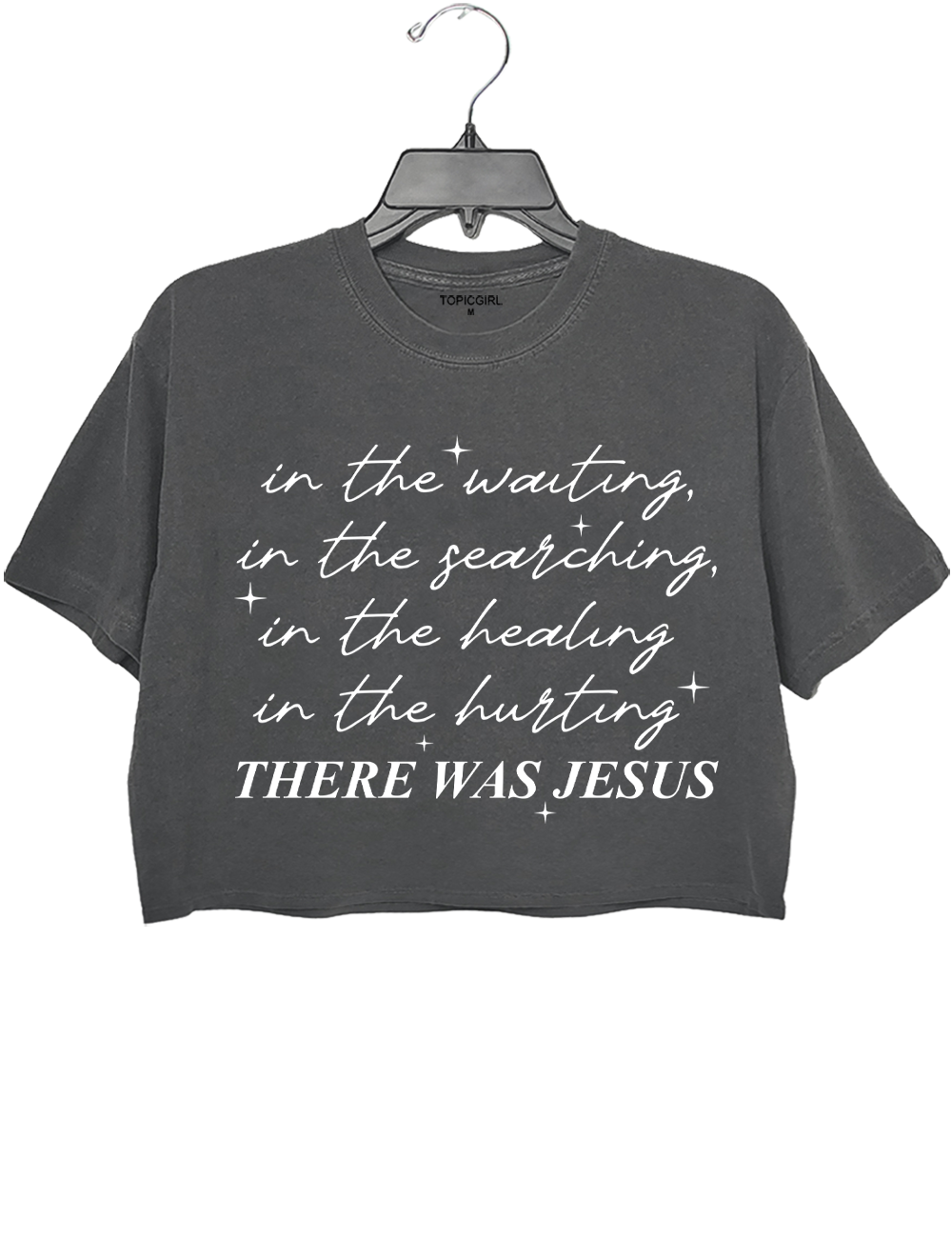 There Was Jesus Crop Top