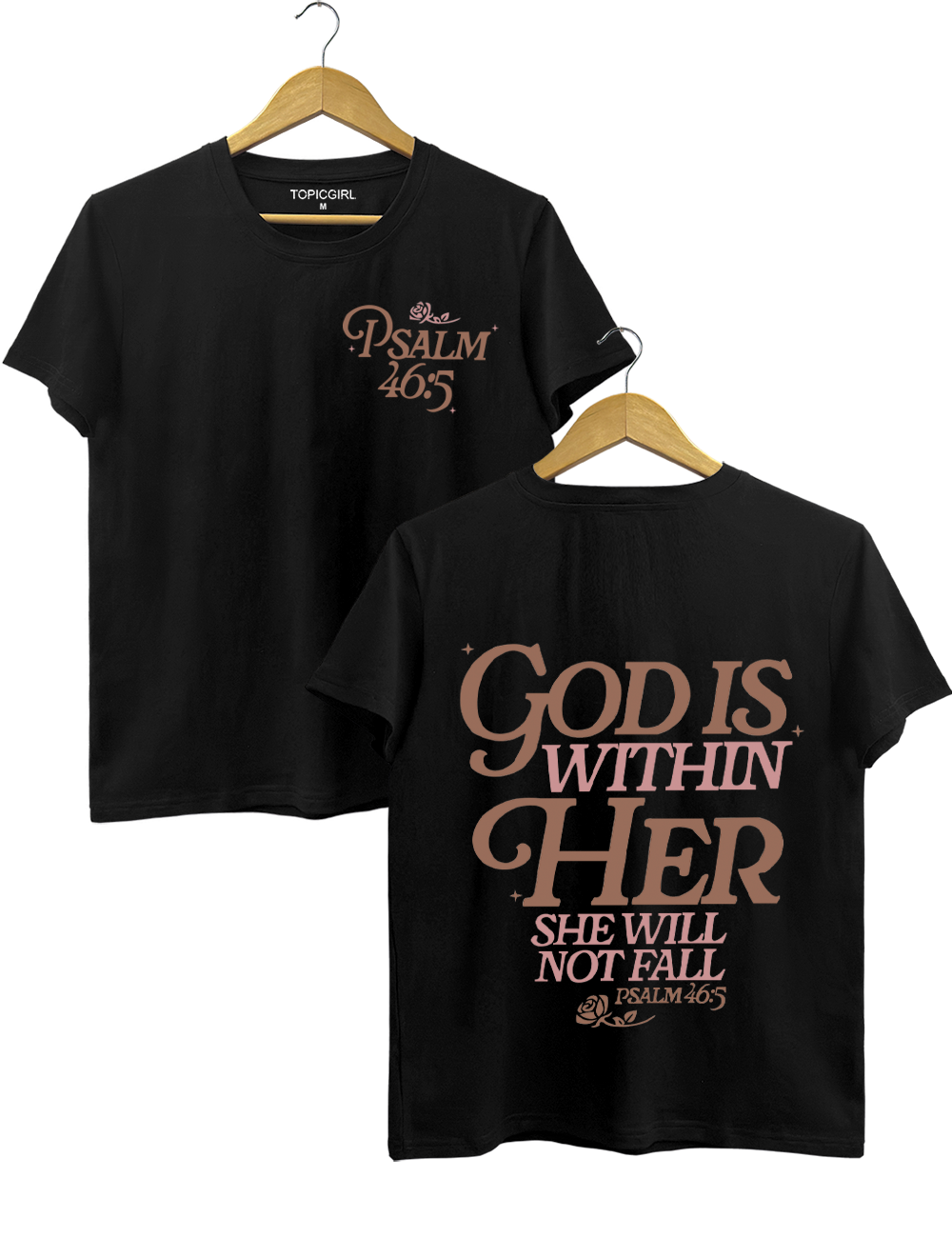 God Is Within Her Psalm 46:5 Tee