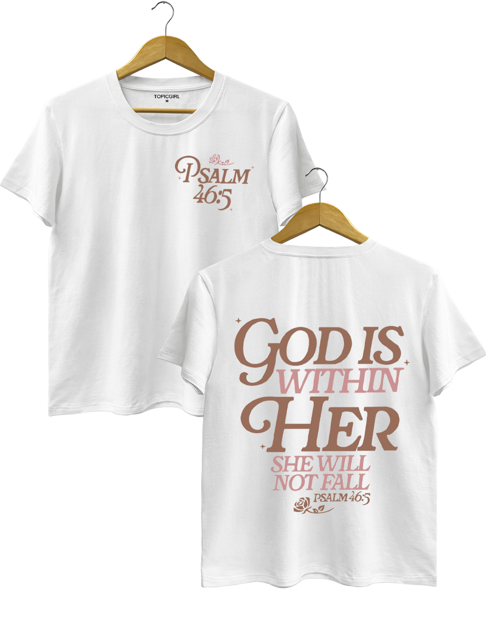 God Is Within Her Psalm 46:5 Tee