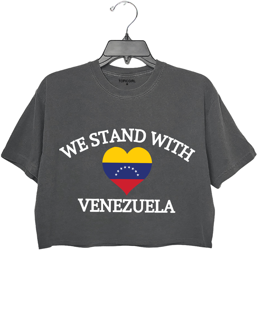 We Stand With Venezuela Crop Top