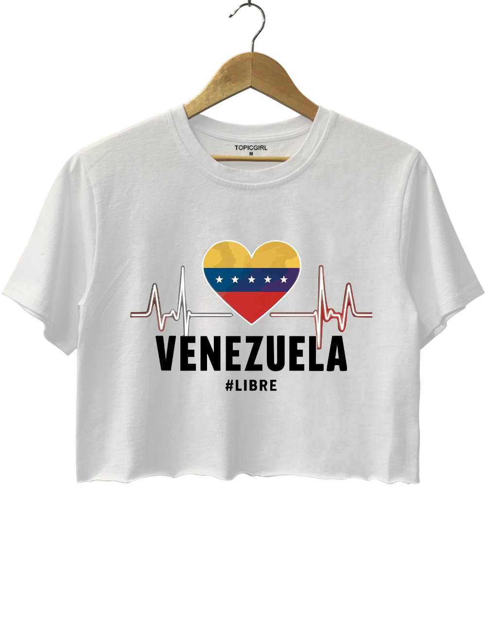 Venezuela Libre Crop Top