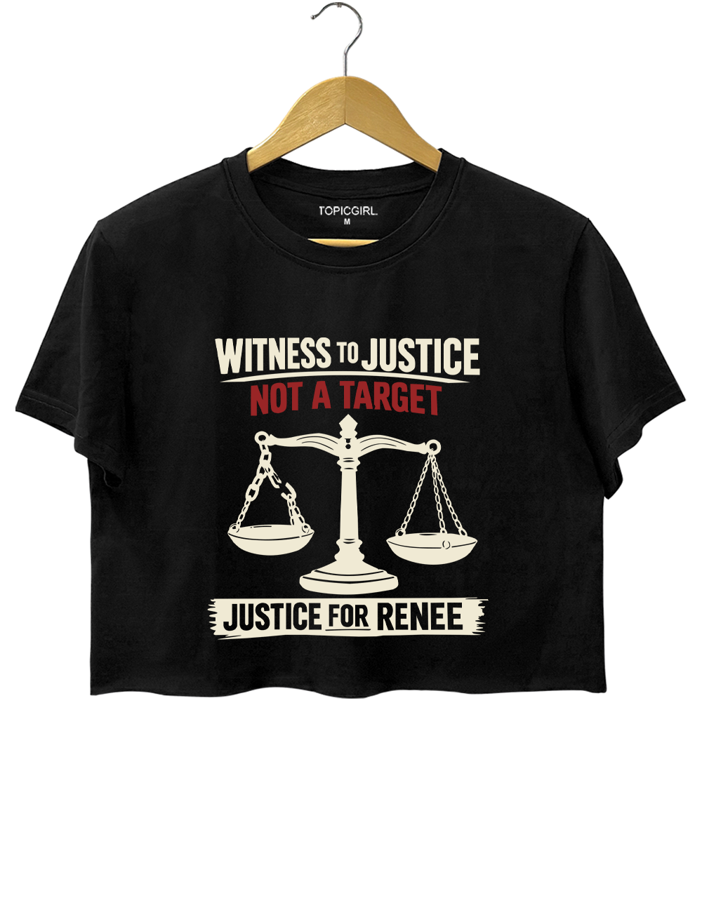 Justice For Renee Crop Top