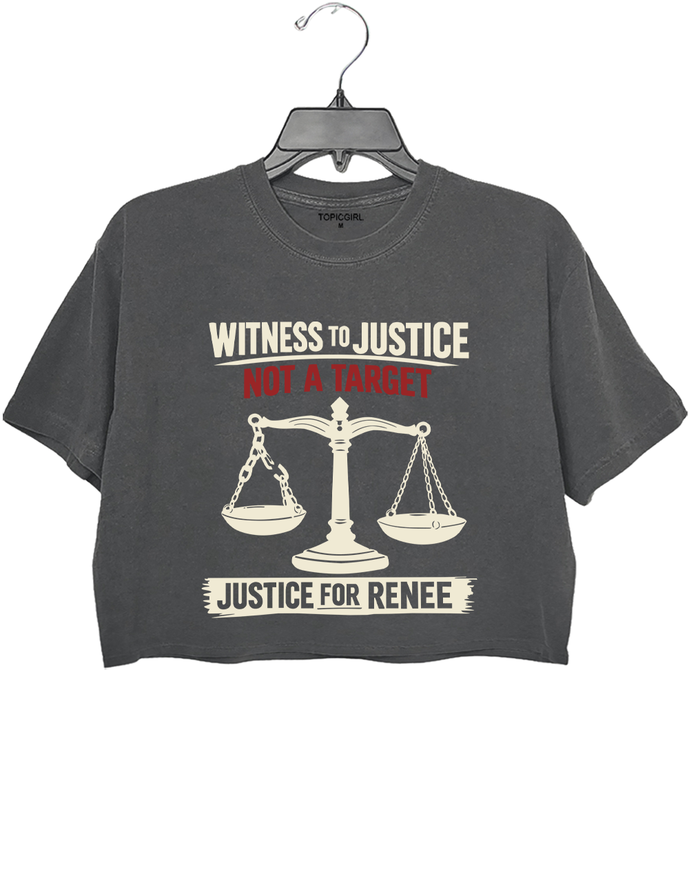Justice For Renee Crop Top