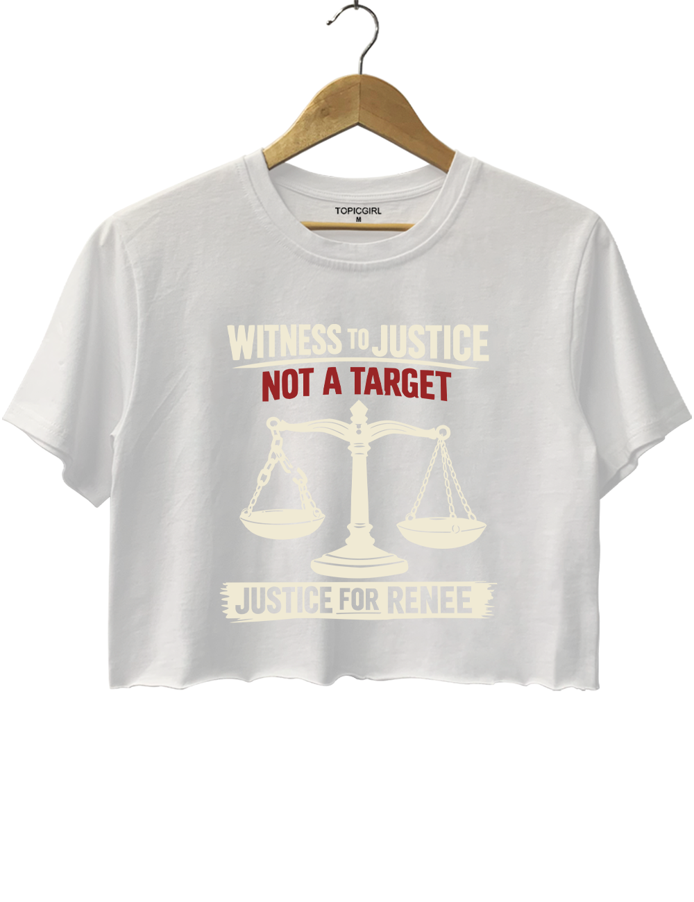 Justice For Renee Crop Top