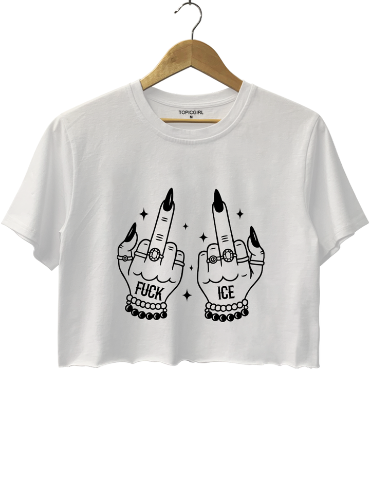 Fxxk Ice Crop Top