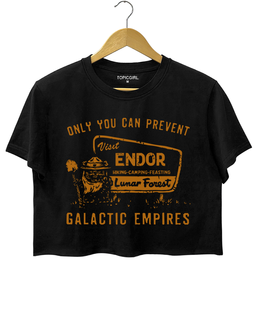 Only You Can Prevent Galatic Empires Crop Top