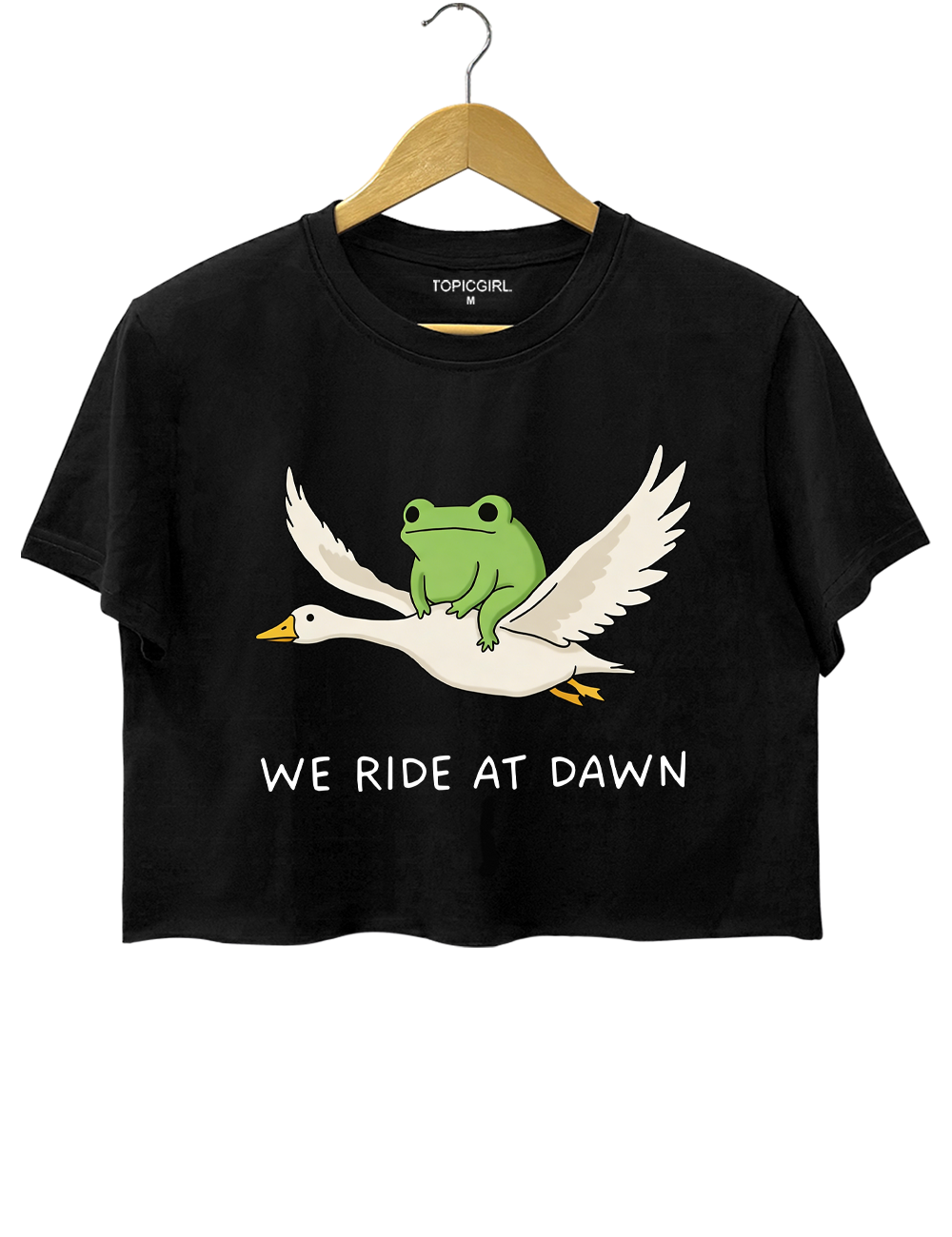 We Ride At Dawn Crop Top
