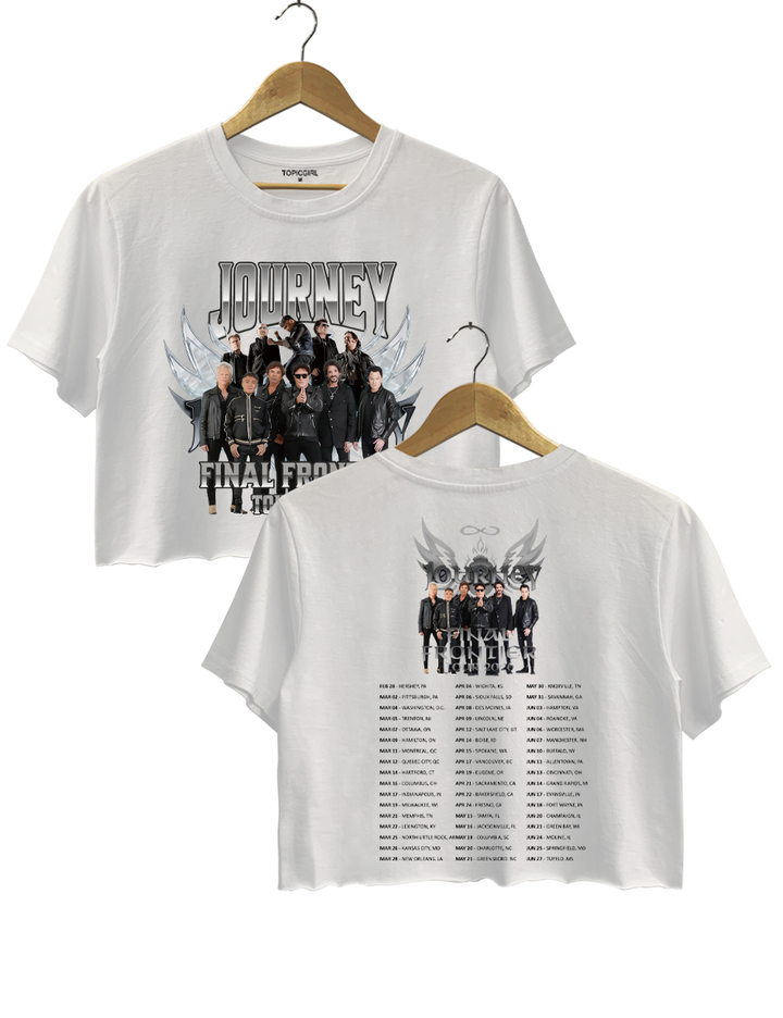 Journey Final Frontier Tour 2026 Crop Top