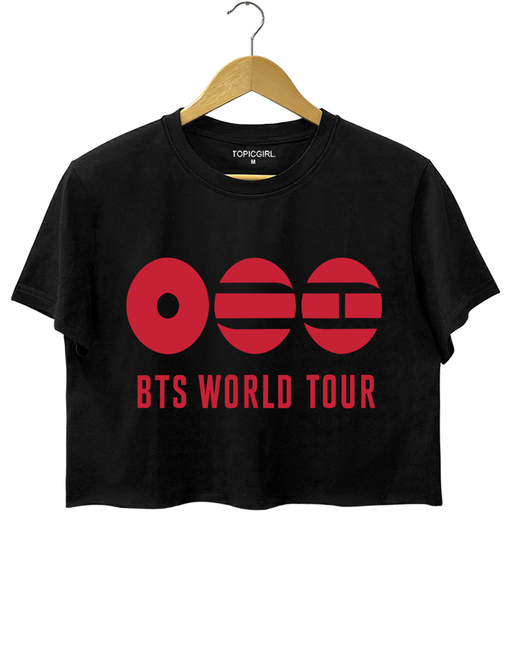 BTS World Tour Crop Top