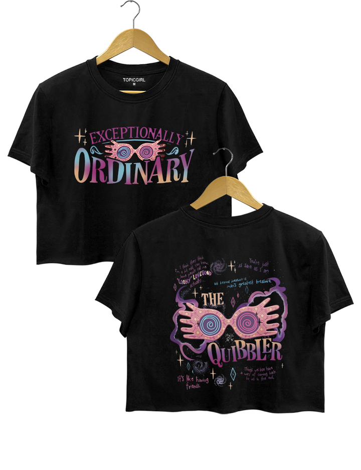 The Quibbler Wizard School Crop Top