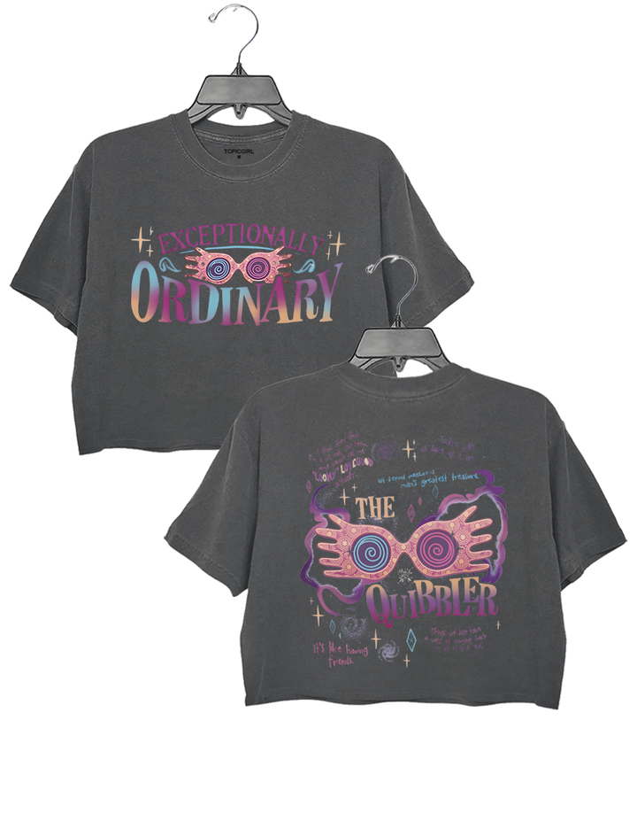 The Quibbler Wizard School Crop Top