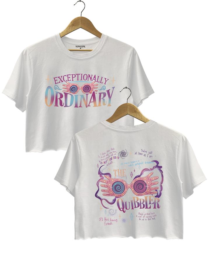 The Quibbler Wizard School Crop Top