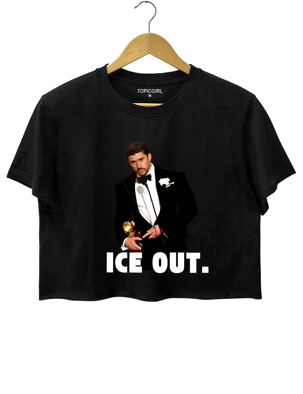 Bad Bunny Ice Out Crop Top