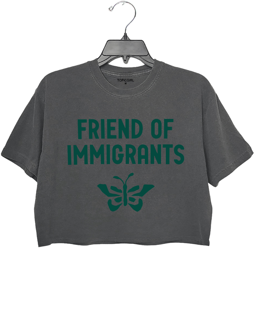 Friend Of Immigrants Crop Top