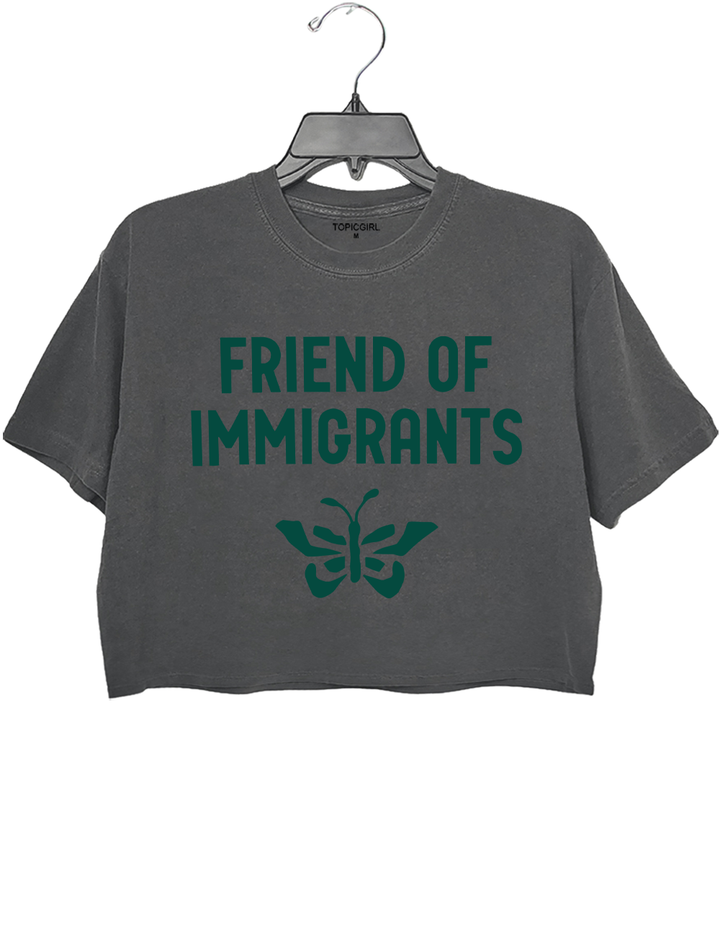 Friend Of Immigrants Crop Top