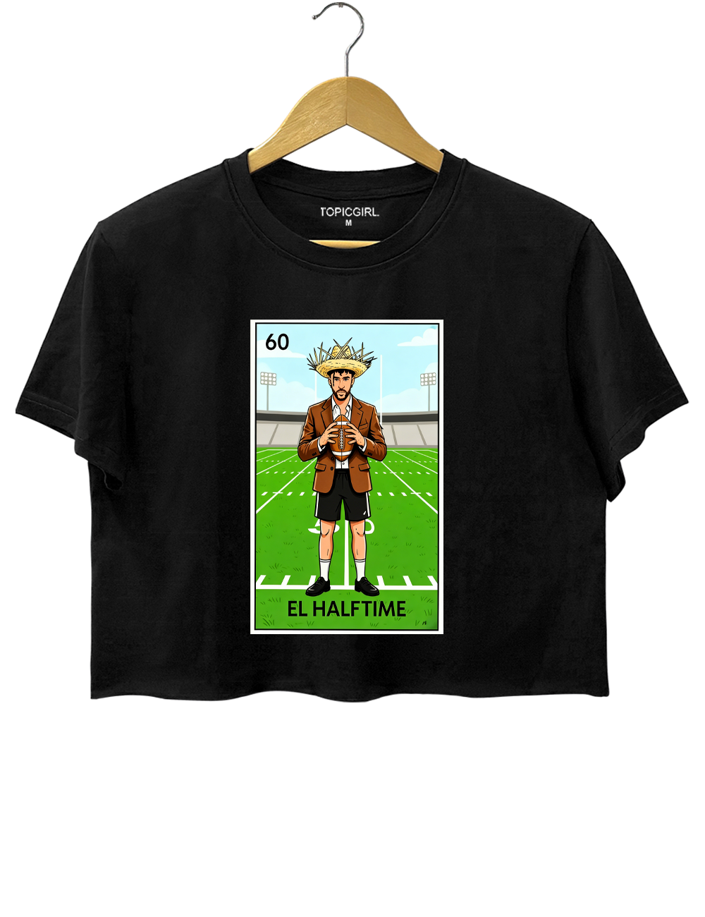 Bad Bunny Halftime Show Crop Top